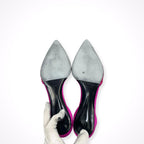 GIORGIO ARMANI / 刺繍ポインテッドパンプス 参考定価：220,000程度 SIZE:37