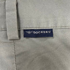 DOCKERS / 古着2タックコットンパンツ グリーン SIZE:W34