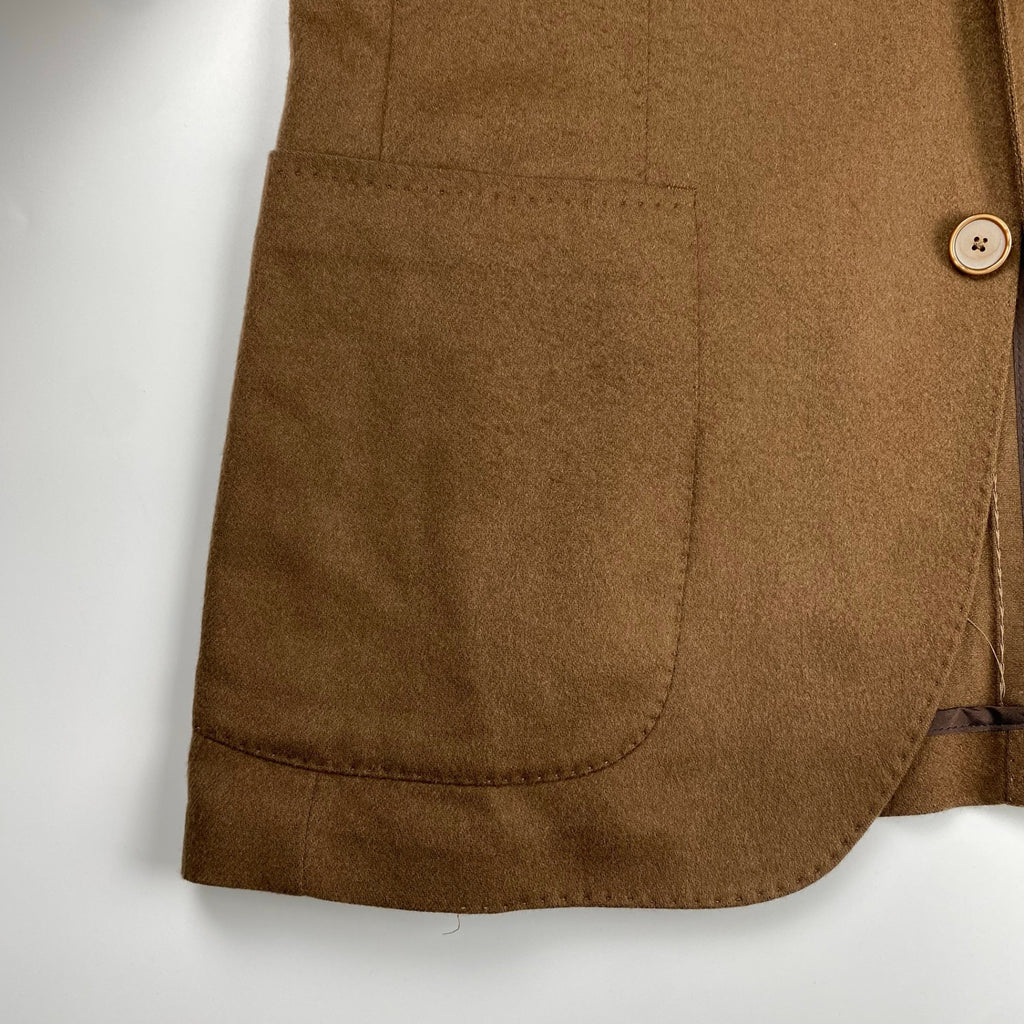 【美品】 TAGLIATORE タリアトーレ / MONTECARLO カシミアサキソニージャケット カシミヤ100％ 参考定価：195,000+tax SIZE：50（L程度）