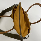 L.L. BEAN × BEAMS BOY / 別注 Deep Bottom Leather Handle Zip Tote Mini 参考定価：24,000+tax