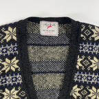 DUETRIO ISSEY MIYAKE / ヴィンテージ 8-90sカウチンニットカーディガン SIZE:XL程度