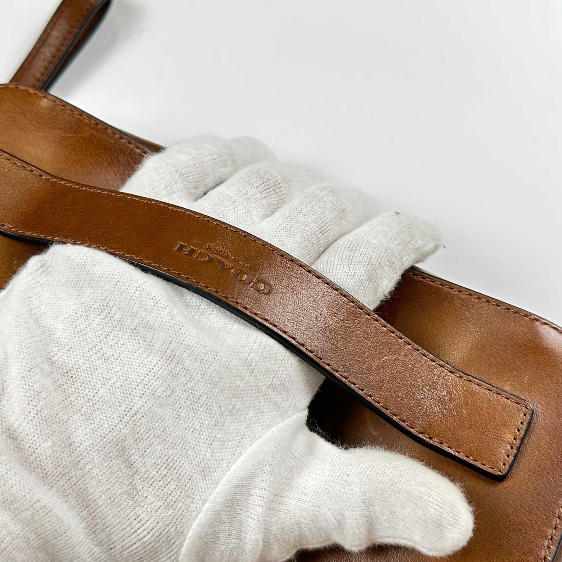 COACH コーチ / オールレザー セカンドバッグ クラッチバッグ 93527