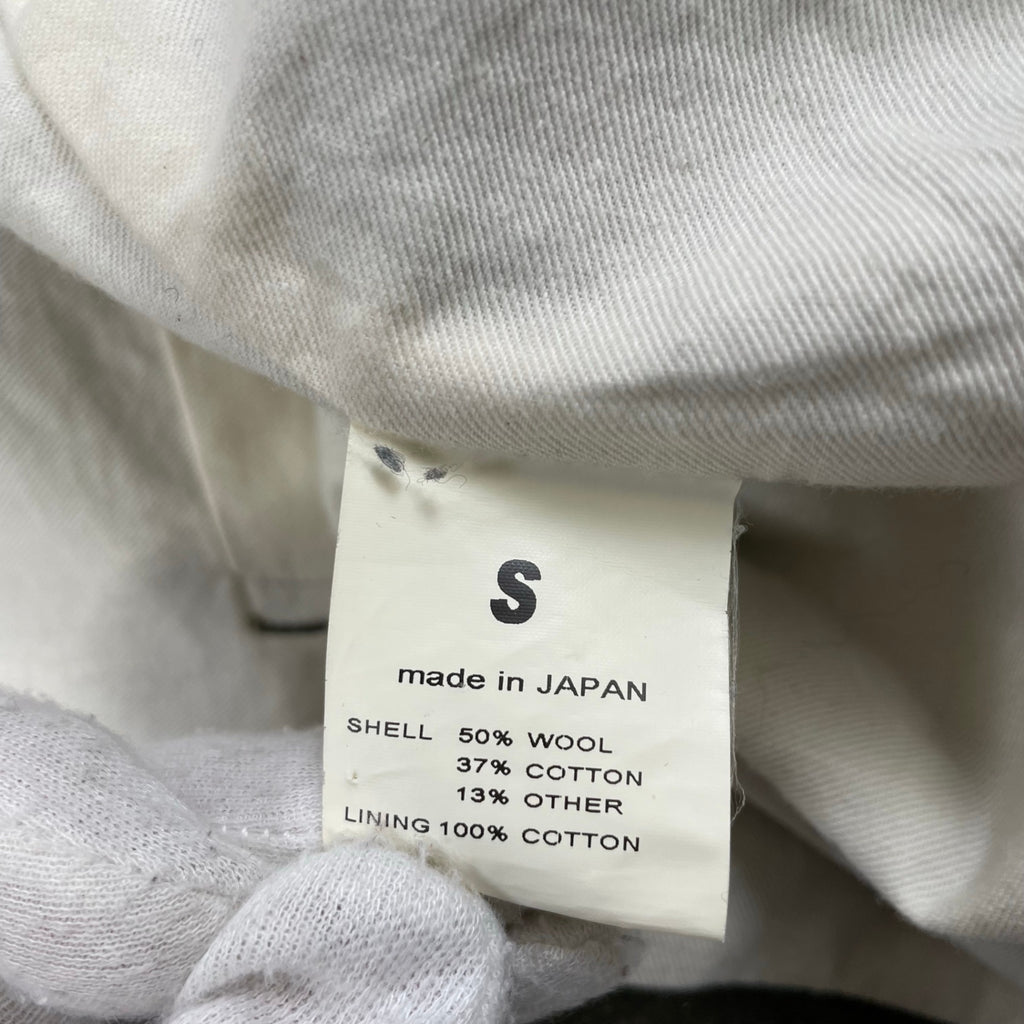 chimala チマラ / NY コットンウールツイードコート 参考定価：55,000程度 SIZE：S