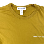 COMME des GARCONS SHIRT / ロゴプリントTシャツ SIZE：L