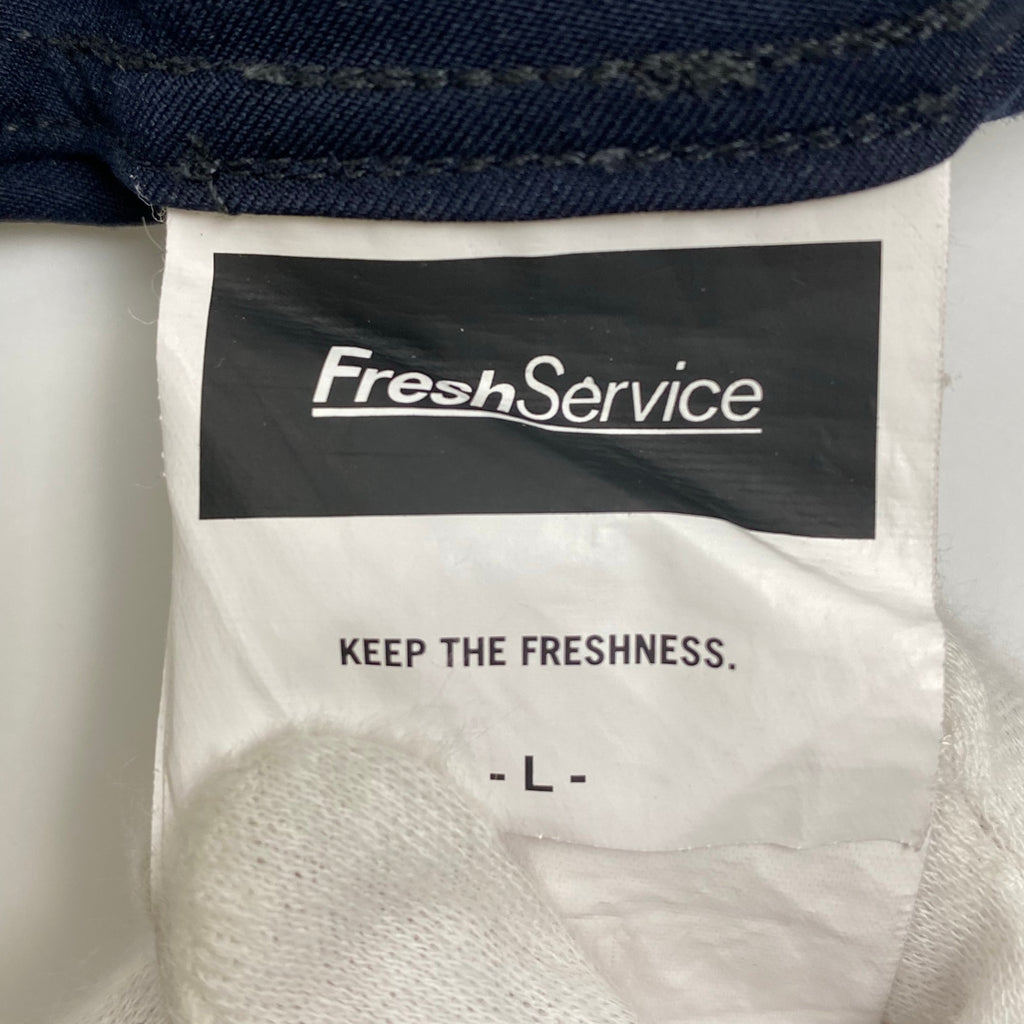 Fresh Service フレッシュサービス / COOLFIBER OPEN COLLAR L/S SHIRT シャツ 参考定価：16,000+tax SIZE:L