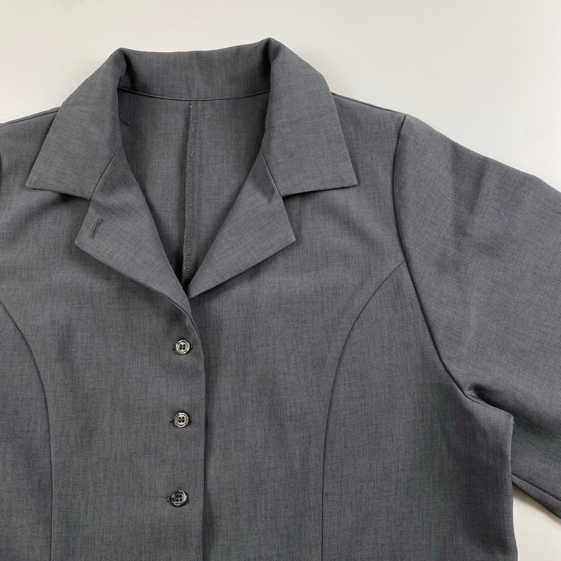 STYLE MIXER スタイルミキサー / ギャバ織 テーラーカラーオールインワン SIZE:M