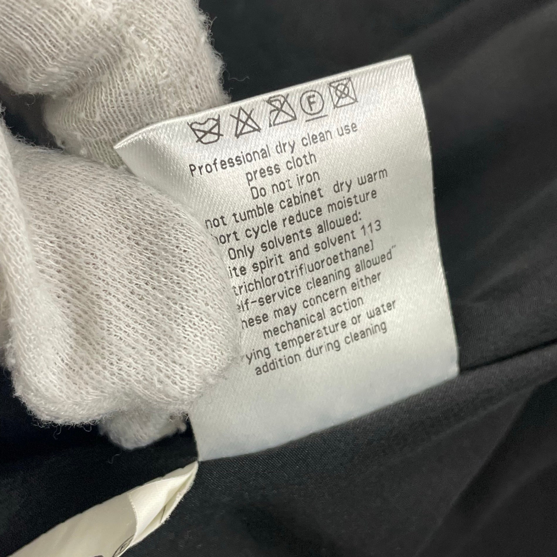 GIORGIO ARMANI / アーカイブ ウール×シルクノーカラージャケット