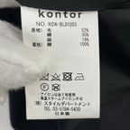kontor / DOLMAN SLEEVE JACKET 参考定価：37,000+tax SIZE:1