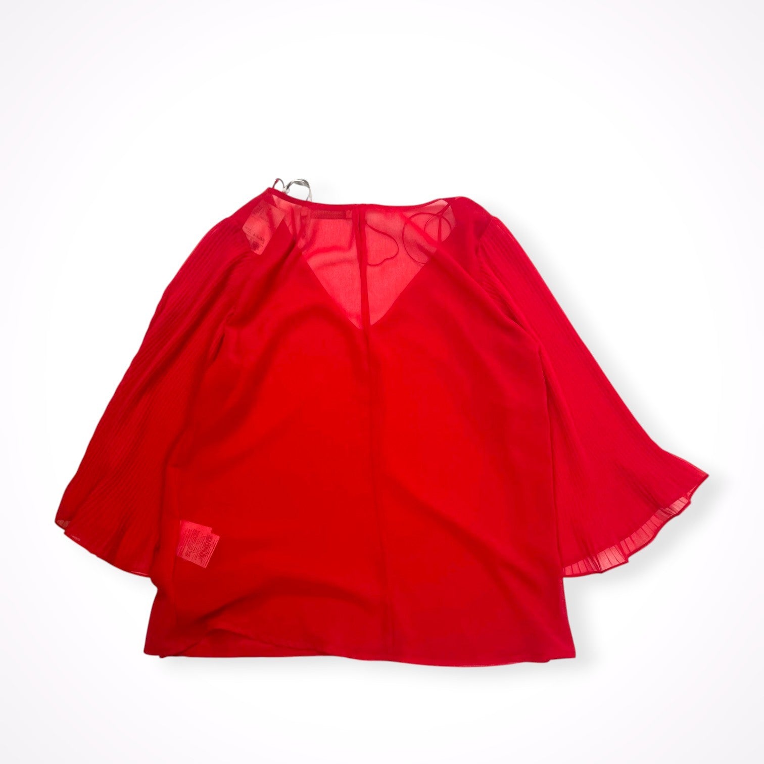 RINASCIMENTO / プリーツスリーブブラウス 未使用品 参考定価：18,000+tax SIZE:S