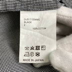 DRESSEDUNDRESSED ドレスドアンドレスド / PINSTRIPE COLOR BLOCK SHIRT 切替ビッグシャツ SIZE:2