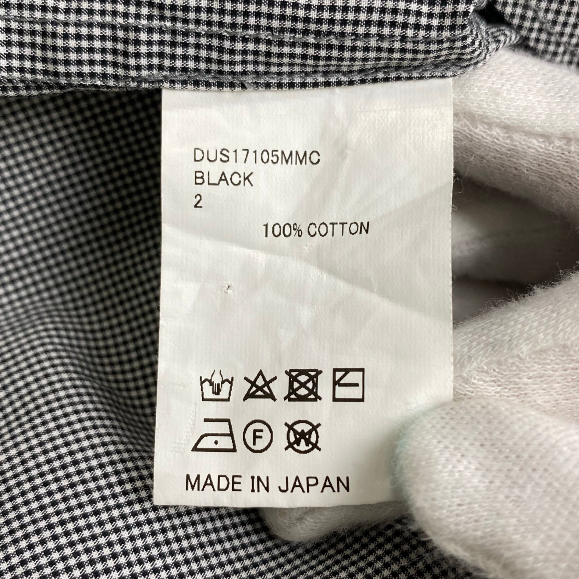 DRESSEDUNDRESSED ドレスドアンドレスド / PINSTRIPE COLOR BLOCK SHIRT 切替ビッグシャツ SIZE:2