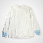anytee classics エニティ クラシックス / Diamond Blue Dyed Tee 長袖Tシャツ 参考定価：15,000+tax SIZE:XL