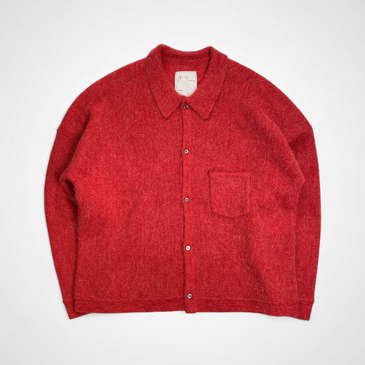 ANCELLM アンセルム / KIMONO KNIT SHIRT ニットシャツ 25AW SIZE:2