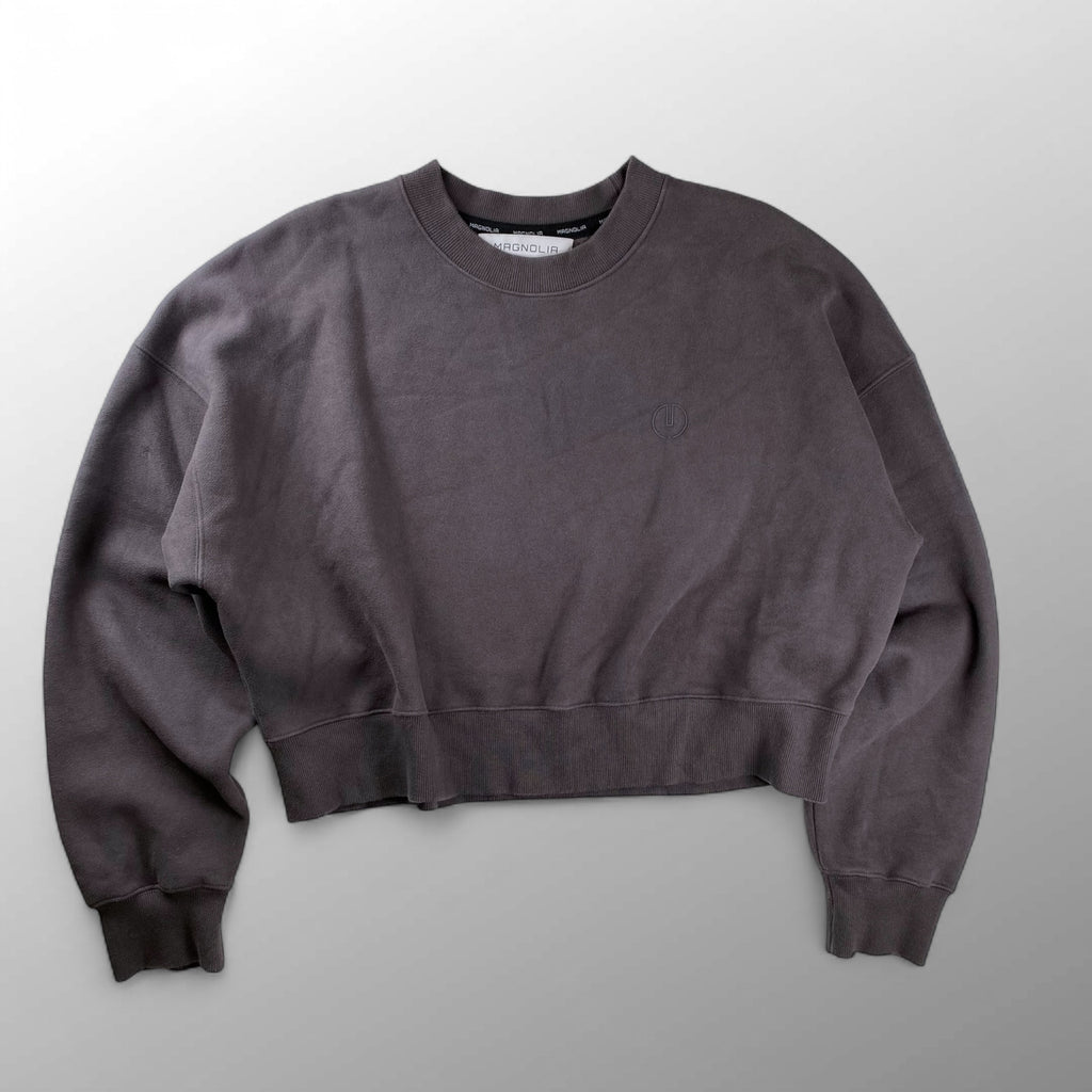 MAGNOLIA マグノリア / クロップド ロゴ スウェット ミニマルデザイン SIZE:FREE