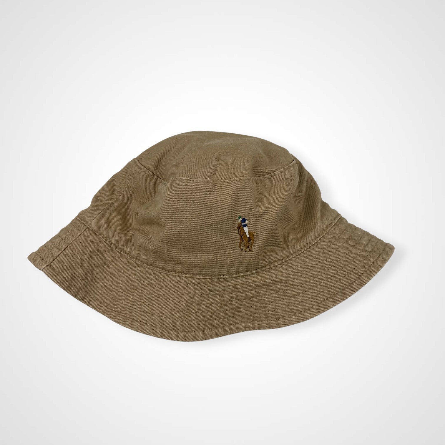 POLO RALPH LAUREN ポロラルフローレン / リバーシブルバケットハット ポニー刺繍 POLOロゴ
