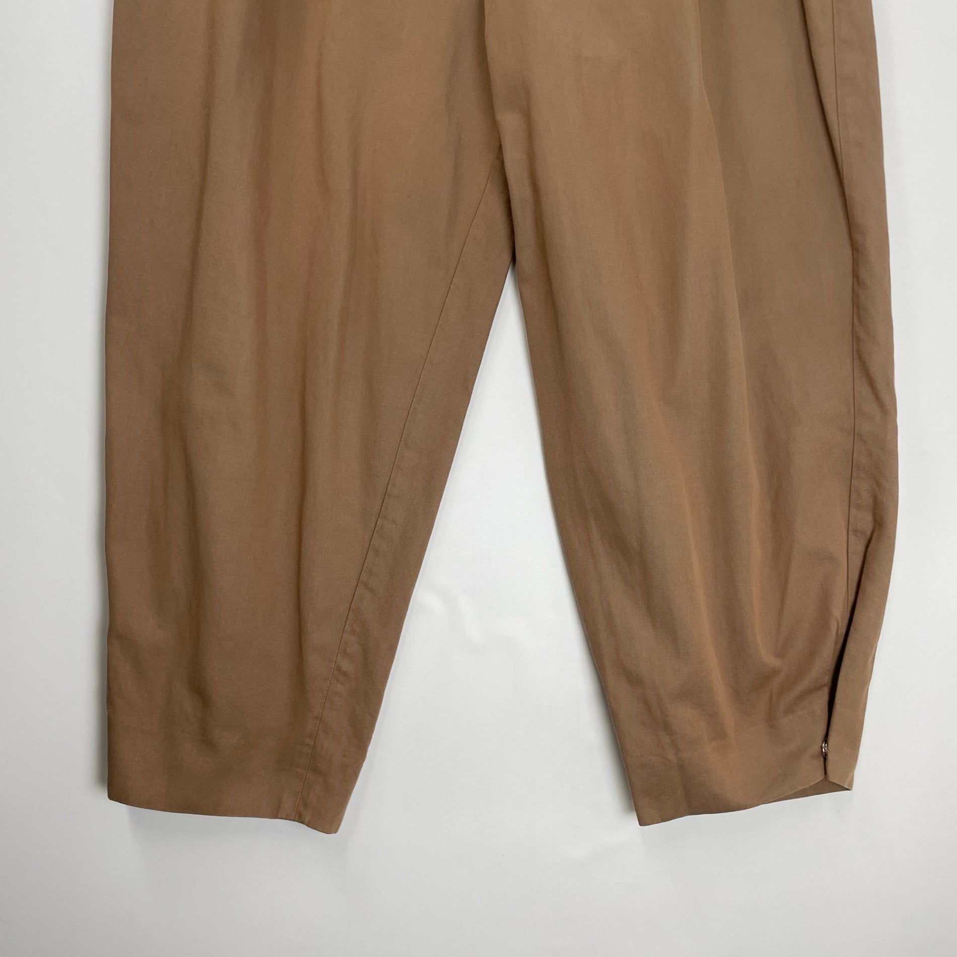 Dulcamara ドゥルカマラ / 2タックバルーン コットンパンツ ベージュ SIZE：0