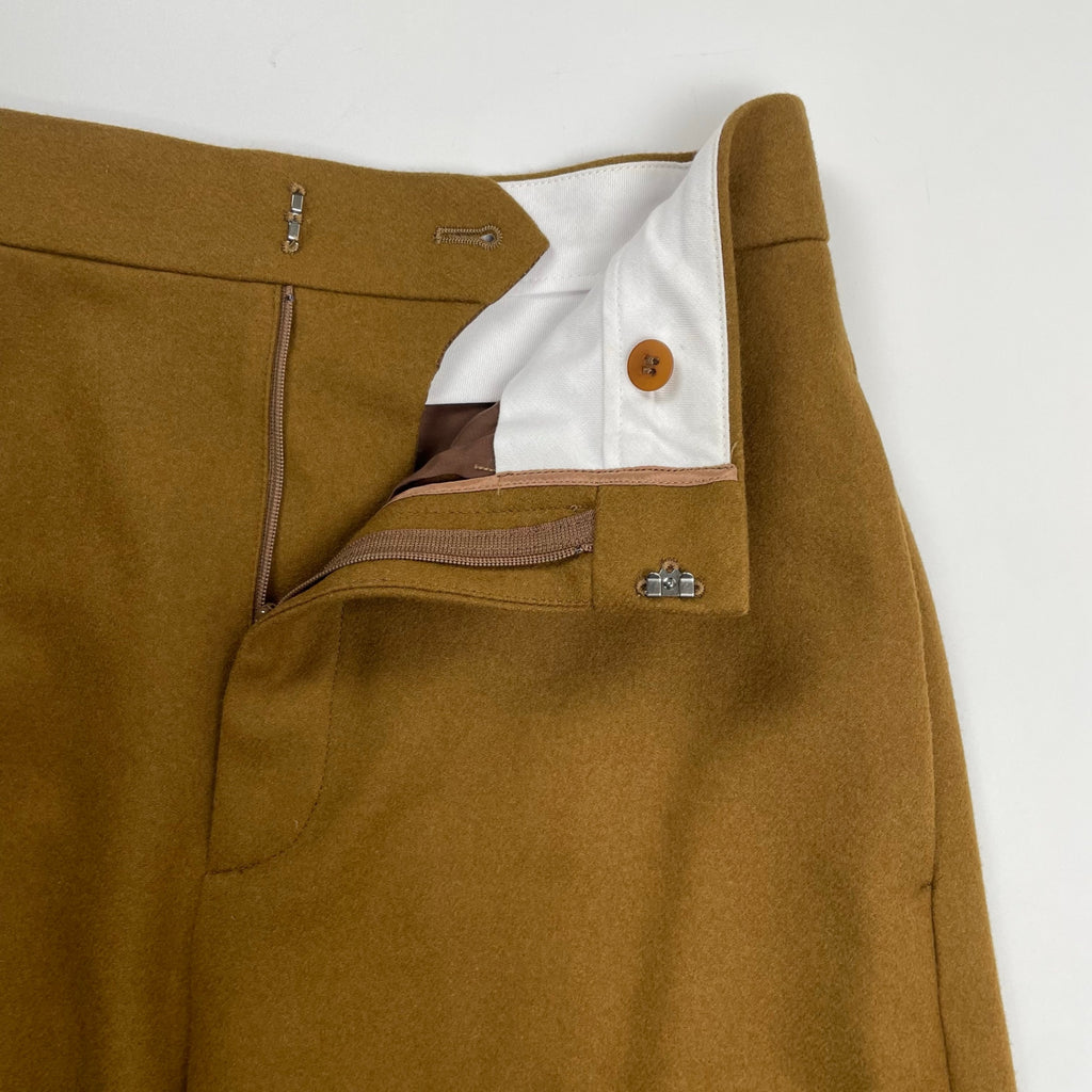 ENFOLD エンフォルド / ラムウールワイドパンツ ブラウン 参考定価：36,000+tax SIZE:38