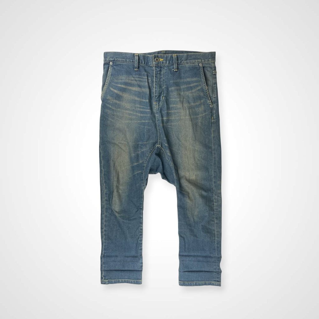 ISAMU KATAYAMA BACKLASH x ROYAL FLASH イサムカタヤマ バックラッシュ ロイヤルフラッシュ / SARROUEL SKINNY DENIM サルエルスキニーデニム 参考定価：38,000+tax SIZE:M