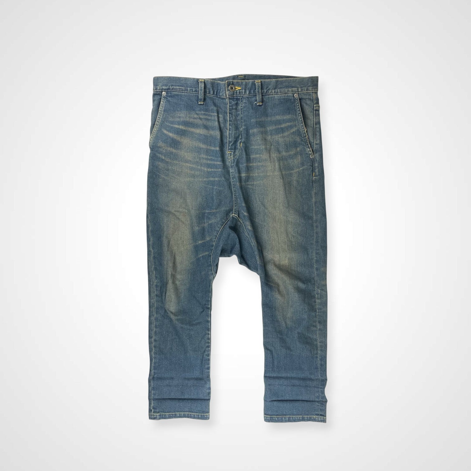 ISAMU KATAYAMA BACKLASH x ROYAL FLASH イサムカタヤマ バックラッシュ ロイヤルフラッシュ / SARROUEL SKINNY DENIM サルエルスキニーデニム 参考定価：38,000+tax SIZE:M