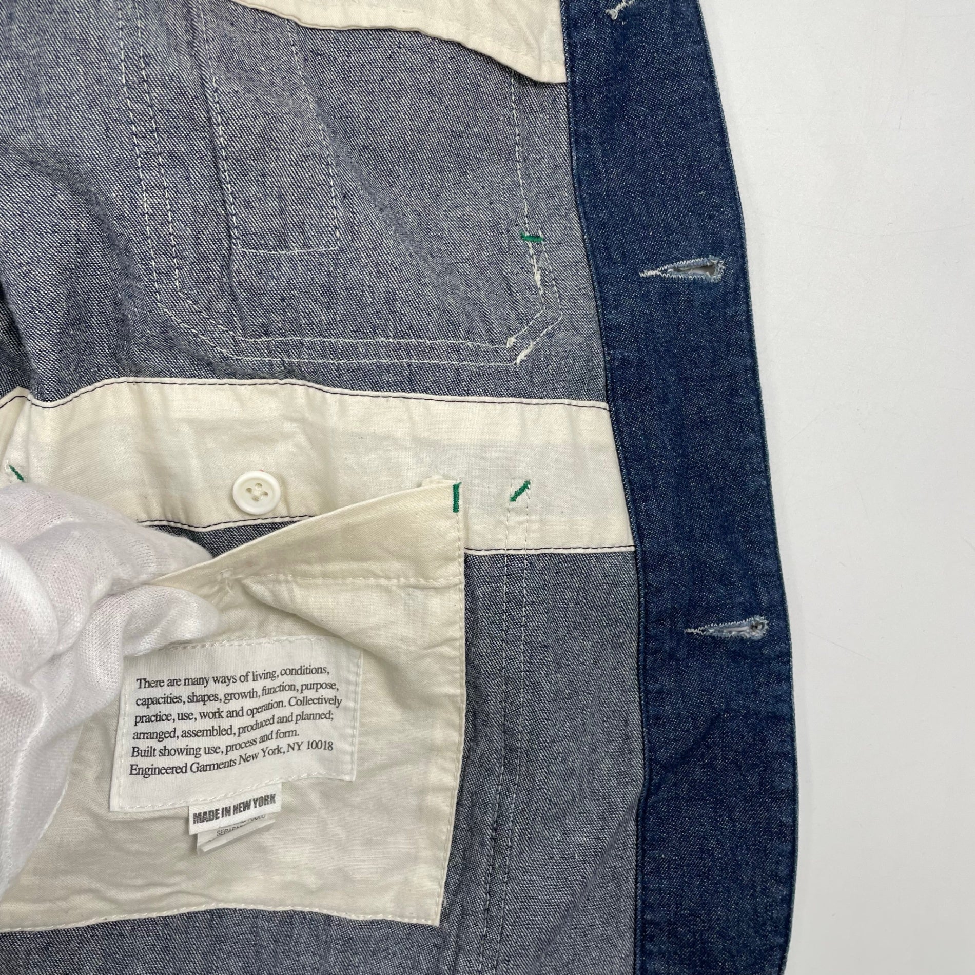 ENGINEERED GARMENTS エンジニアドガーメンツ / US NAVYミリタリーカバーオール 参考定価：50,000程度 SIZE:S