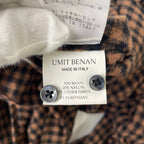 UMIT BENAN / フランネルフードシャツ 参考定価：55,000程度 SIZE:46