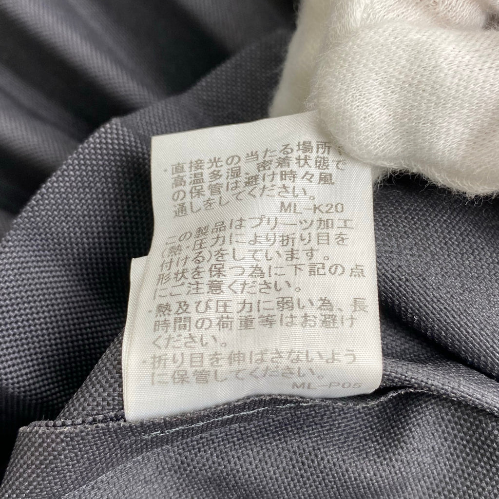 me ISSEY MIYAKE ミー イッセイミヤケ / プリーツトートバッグ MI11AG251 ブラック A4サイズOK