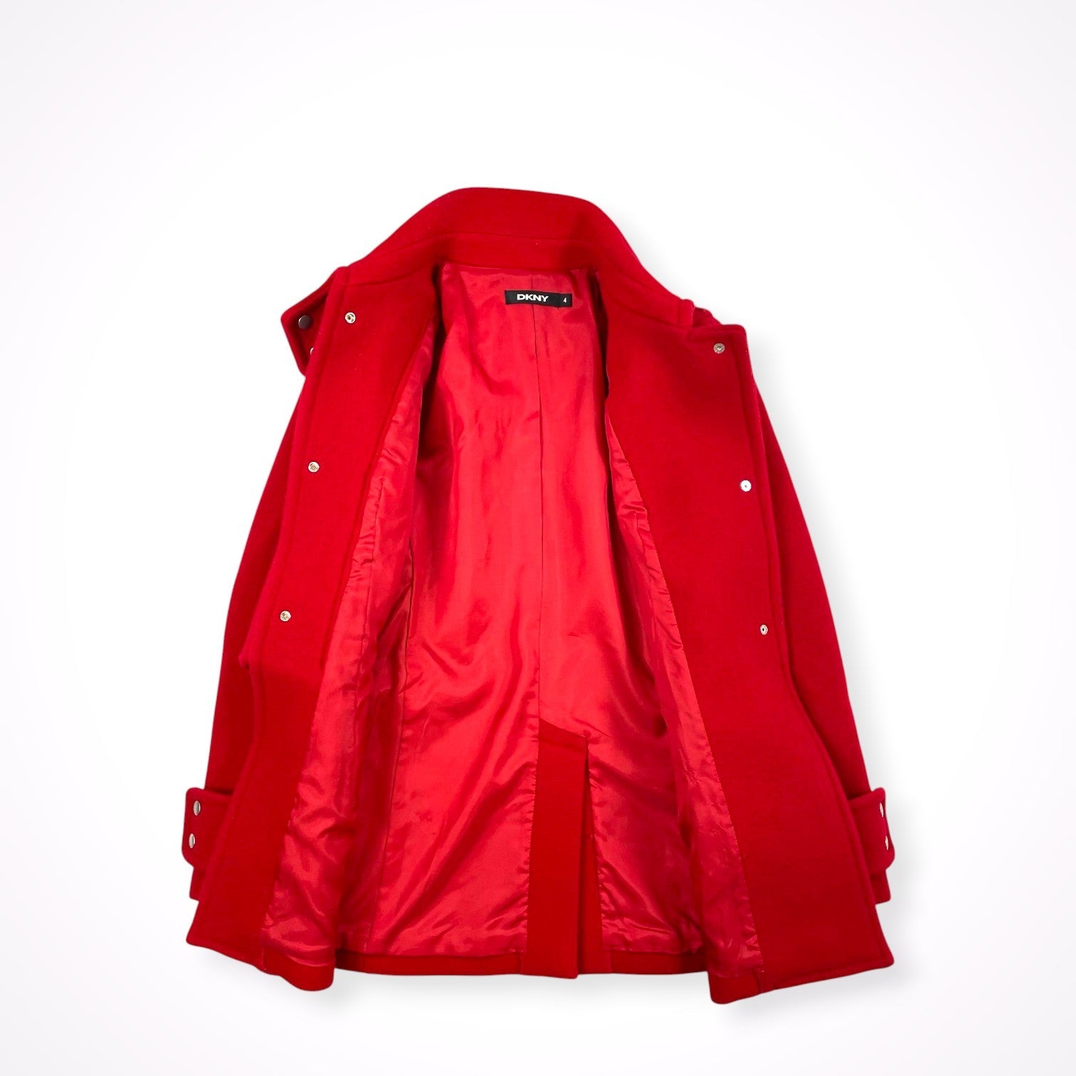 DKNY / アシンメトリーメルトンコート SIZE:4