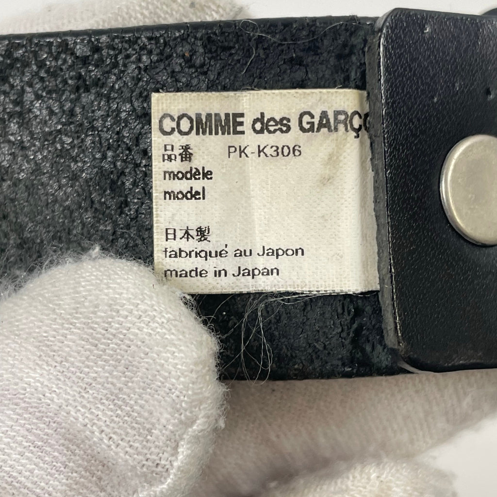 COMME des GARCONS HOMME PLUS / 13SS カラースタッズレザーベルト 全長:約115cm