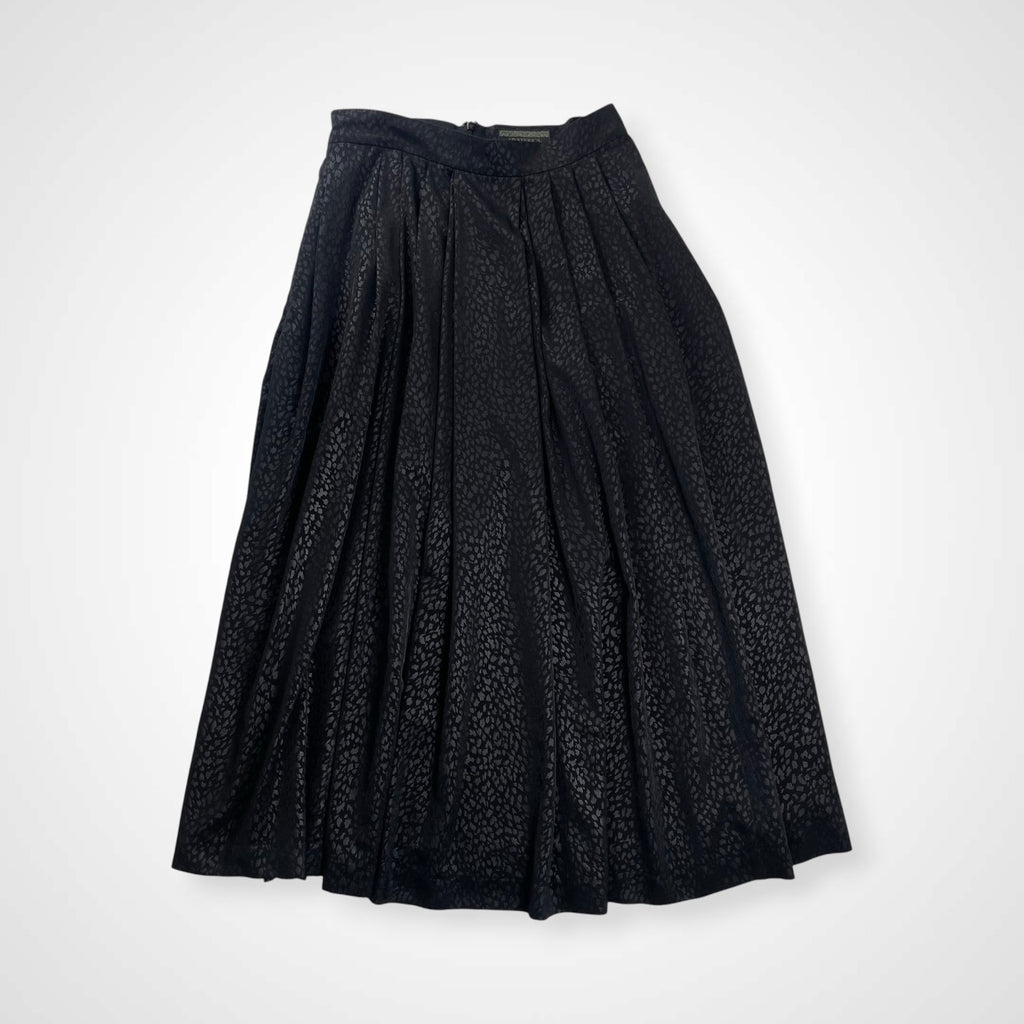 HYSTERICS ヒステリックス Hysteric Glamour ヒステリックグラマー / LEOPARD柄 タックスカート ブラック 参考定価：32,000+tax SIZE:M