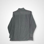 Ermenegildo Zegna エルメネジルドゼニア / コットンヘリンボーンシャツ 貝ボタン SIZE:S
