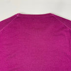 Salvatore Ferragamo サルバトーレ フェラガモ / ウールシルクニット パープル 参考定価：100,000程度 SIZE：L