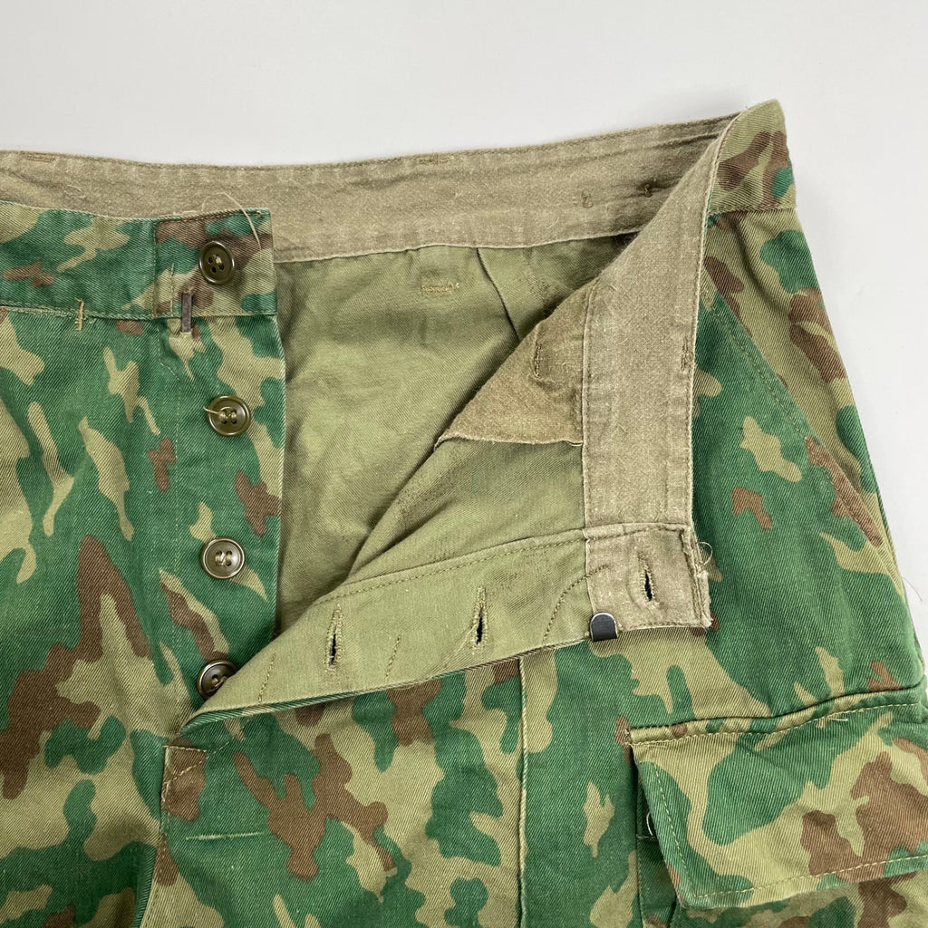 VINTAGE ヴィンテージ / 推定7-80s ソ連軍 バークカモ  ダブルニーカーゴ SIZE:W94