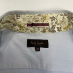 Paul Smith COLLECTION ポールスミスコレクション / フラワー切替シャツ 参考定価：30,000程度 SIZE:M