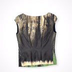 DRIES VAN NOTEN / シルクノースリーブブラウス 参考定価：100,000程度 SIZE：36