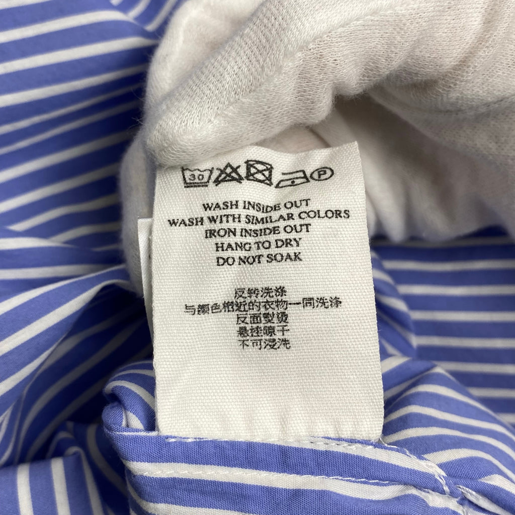 DESIGNERS REMIX CHARLOTTE ESKILDSEN / ストライプシャツ チュニック ウエストベルト 参考定価：25,000程度 SIZE：36(FREE SIZE)