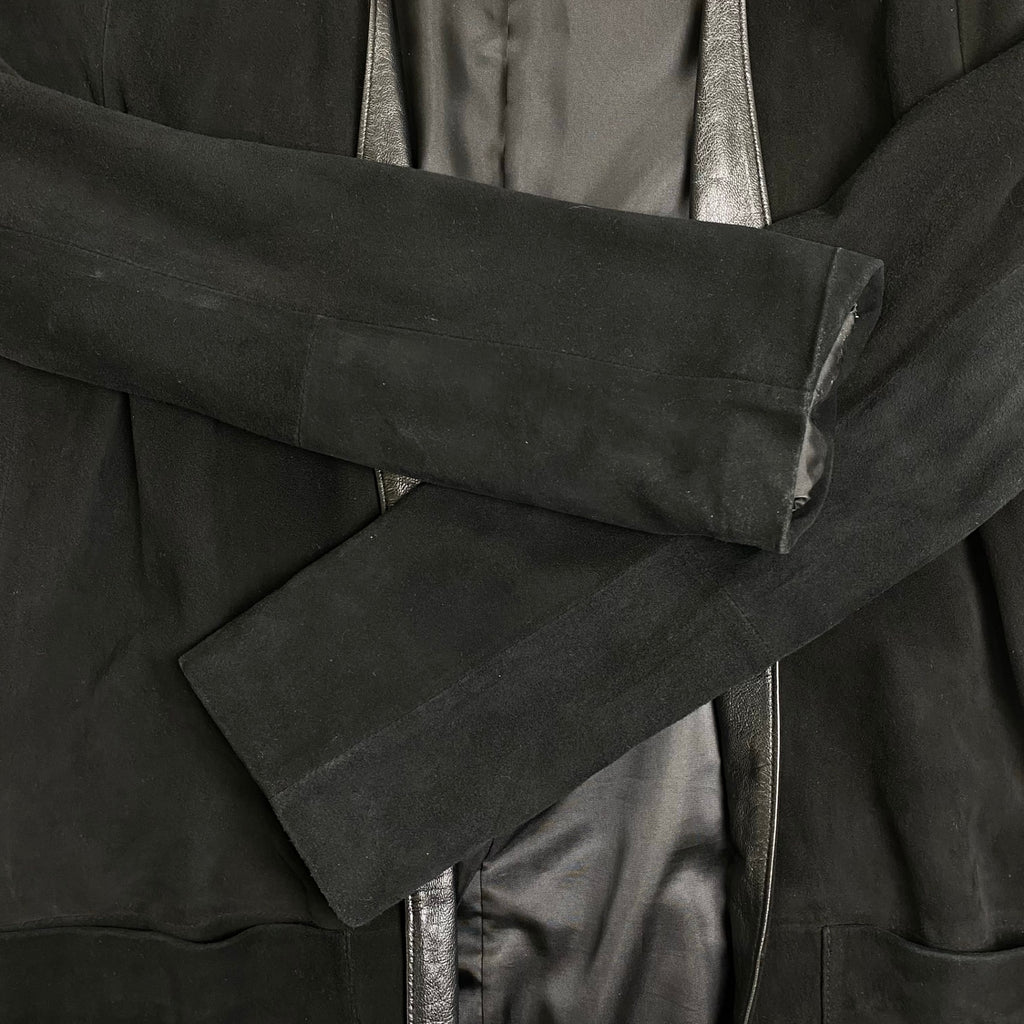 Ron Herman ロンハーマン / レザーガウンコート カーディガン スウェード 参考定価：70,000程度 SIZE：XS