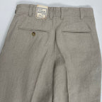 BEAMS PLUS ビームスプラス / 2プリーツリネンパンツ 未使用品 参考定価：16,000+tax SIZE:XS