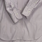 BARBA バルバ / ストライプシャツ ガゼット付 参考定価：45,000程度 SIZE:39