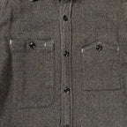 Engineered Garments エンジニアードガーメンツ / ワークシャツ ソルトアンドペッパーライク 山ポケ ガチャポケ ストームカフス SIZE:XS