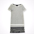 PAULE KA / フリンジコットン Aラインドレス 参考定価：110,000程度 SIZE:S