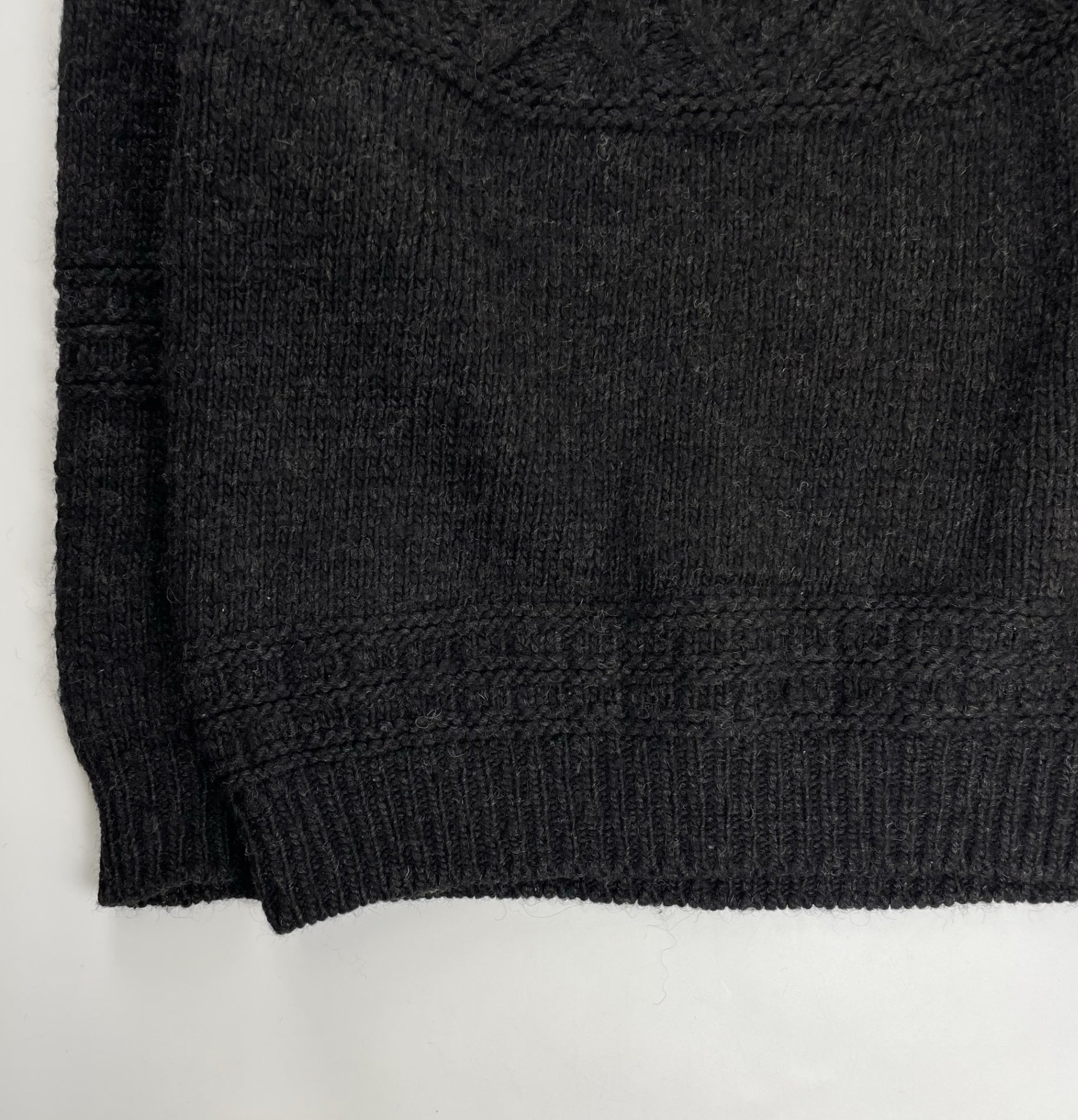 BATONER バトナー / Spread Alan Crew Neck ブラック 参考定価：28,000+tax SIZE:2