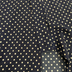 ERIKA CAVALLINI エリカ カヴァリーニ / ドット柄 2WAYシャツワンピース ネイビー 参考定価：50,000程度 SIZE:42