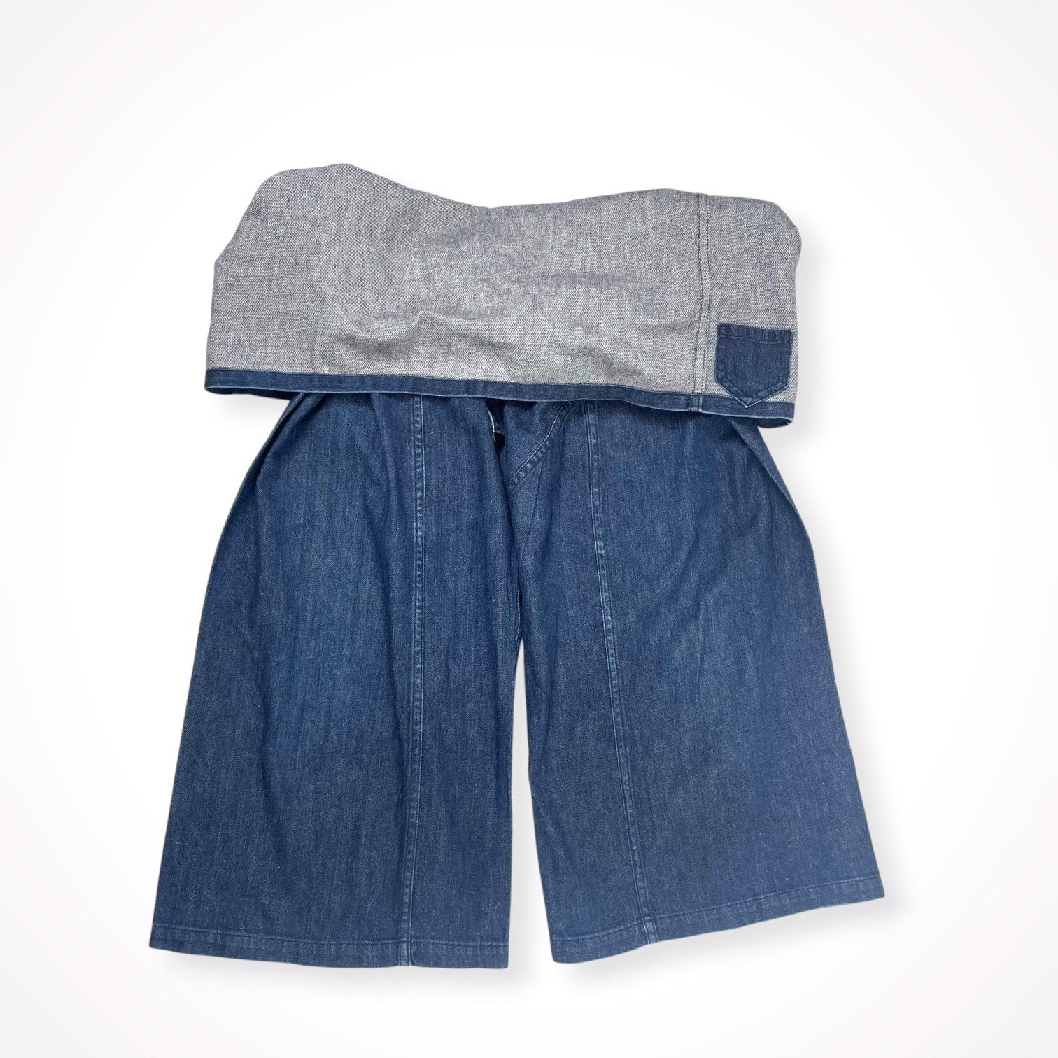 hatra / 巻きデニム ワイドラップデニムパンツ 参考定価：35,000程度 SIZE:M