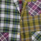 BEAMS PLUS × Jizi / MADRAS Cuff Jacket コラボ マドラスチェック クレイジーパターン ジャケット 参考定価：63,000+tax SIZE：L