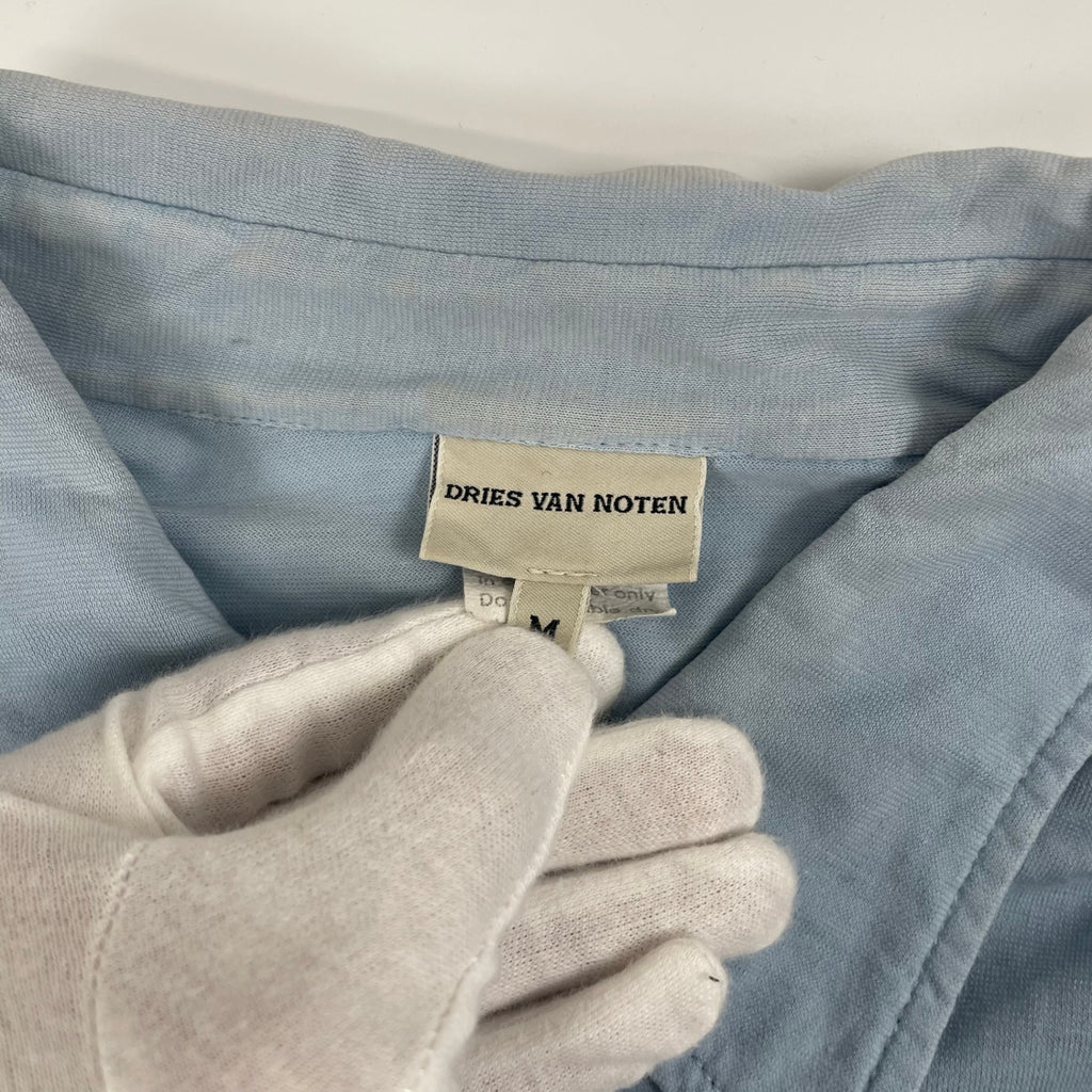 DRIES VAN NOTEN ドリスヴァンノッテン / ライカ期 コットンカットソーポロシャツ SIZE:M