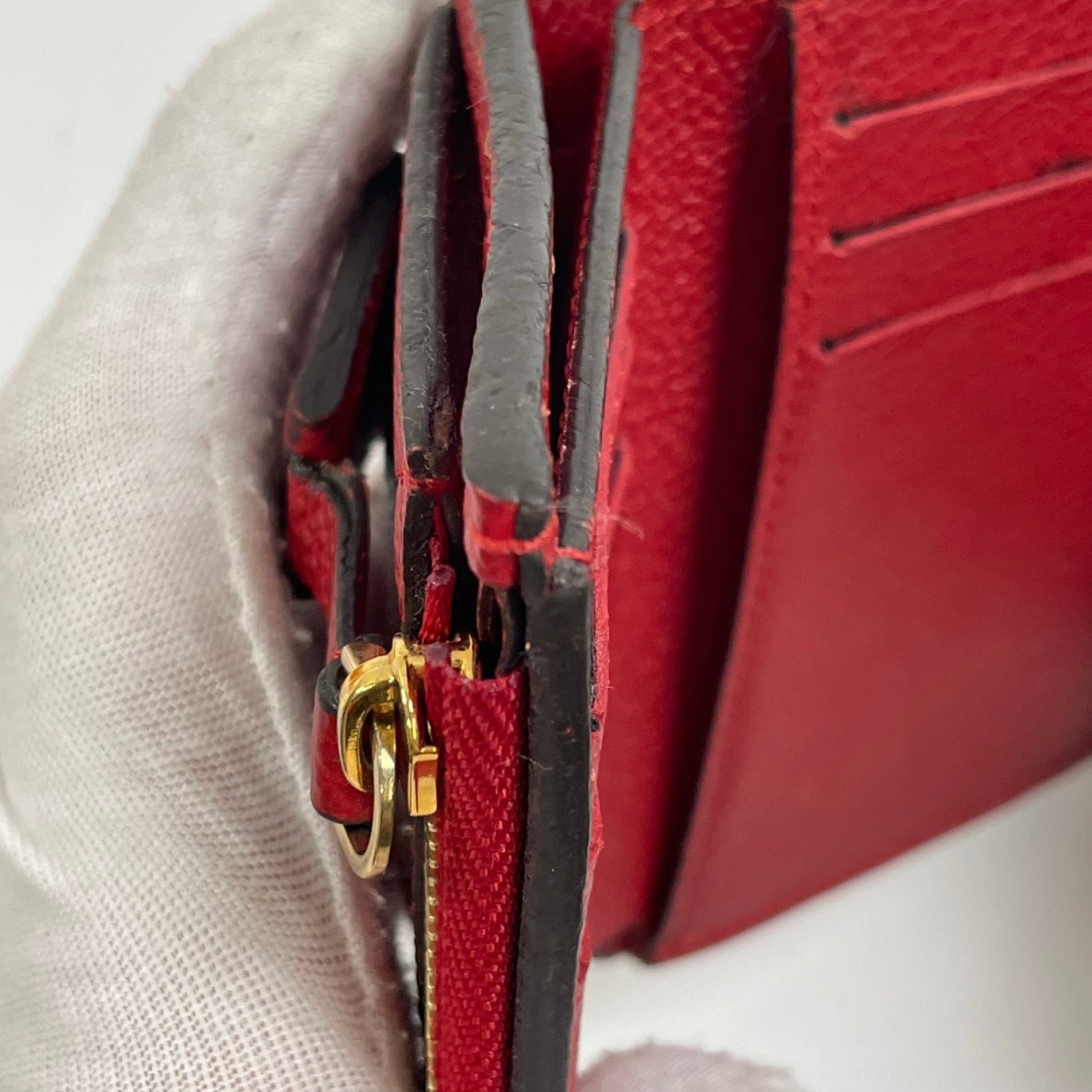 LOUIS VUITTON / ポンヌフ コンパクト スリーズ 購入レシート付 M62185 IN4186