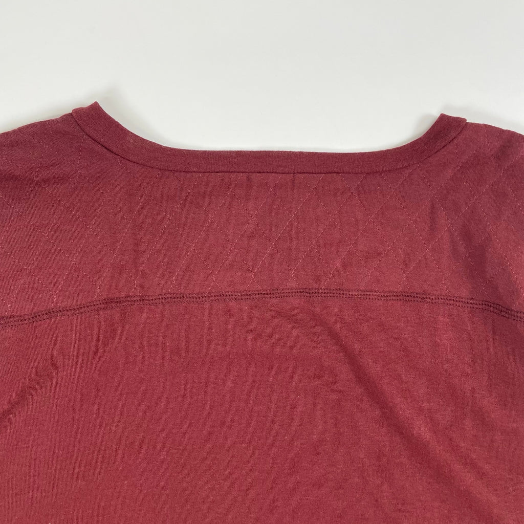 6 BEAUTY＆YOUTH / COTTON NYLON × QUILTED FOOT BALL T-SHIRT 参考定価：15,000+tax