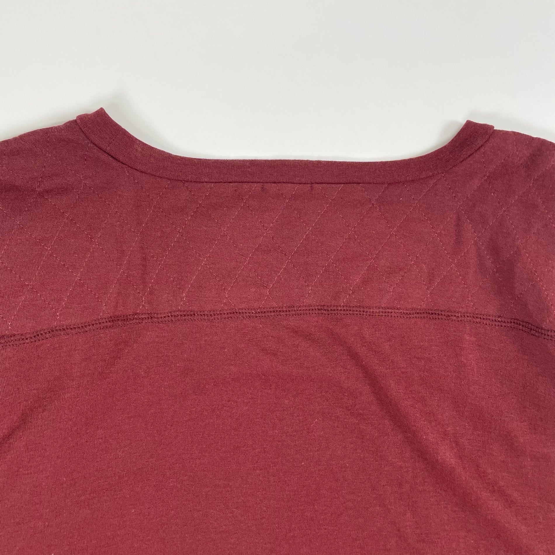 6 BEAUTY＆YOUTH / COTTON NYLON × QUILTED FOOT BALL T-SHIRT 参考定価：15,000+tax