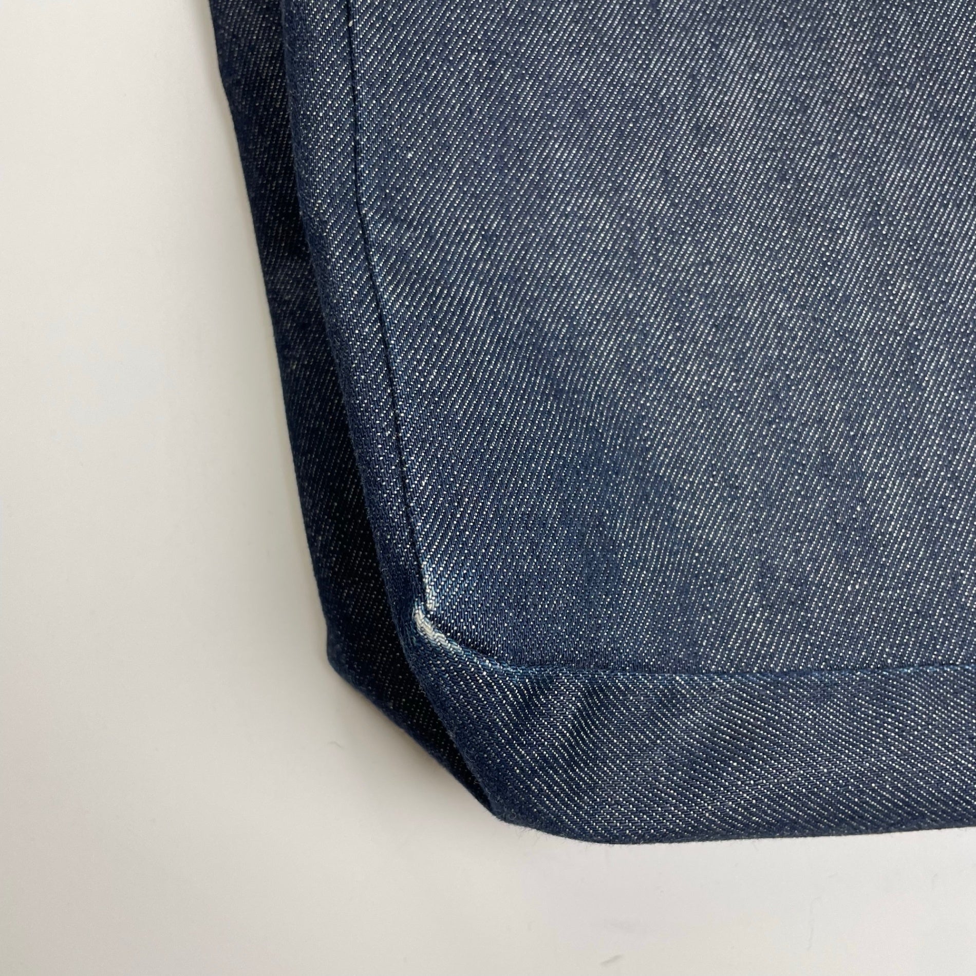 A.P.C. アーペーセー / Logo Print Denim Tote Bag デニムトートバッグ A4対応