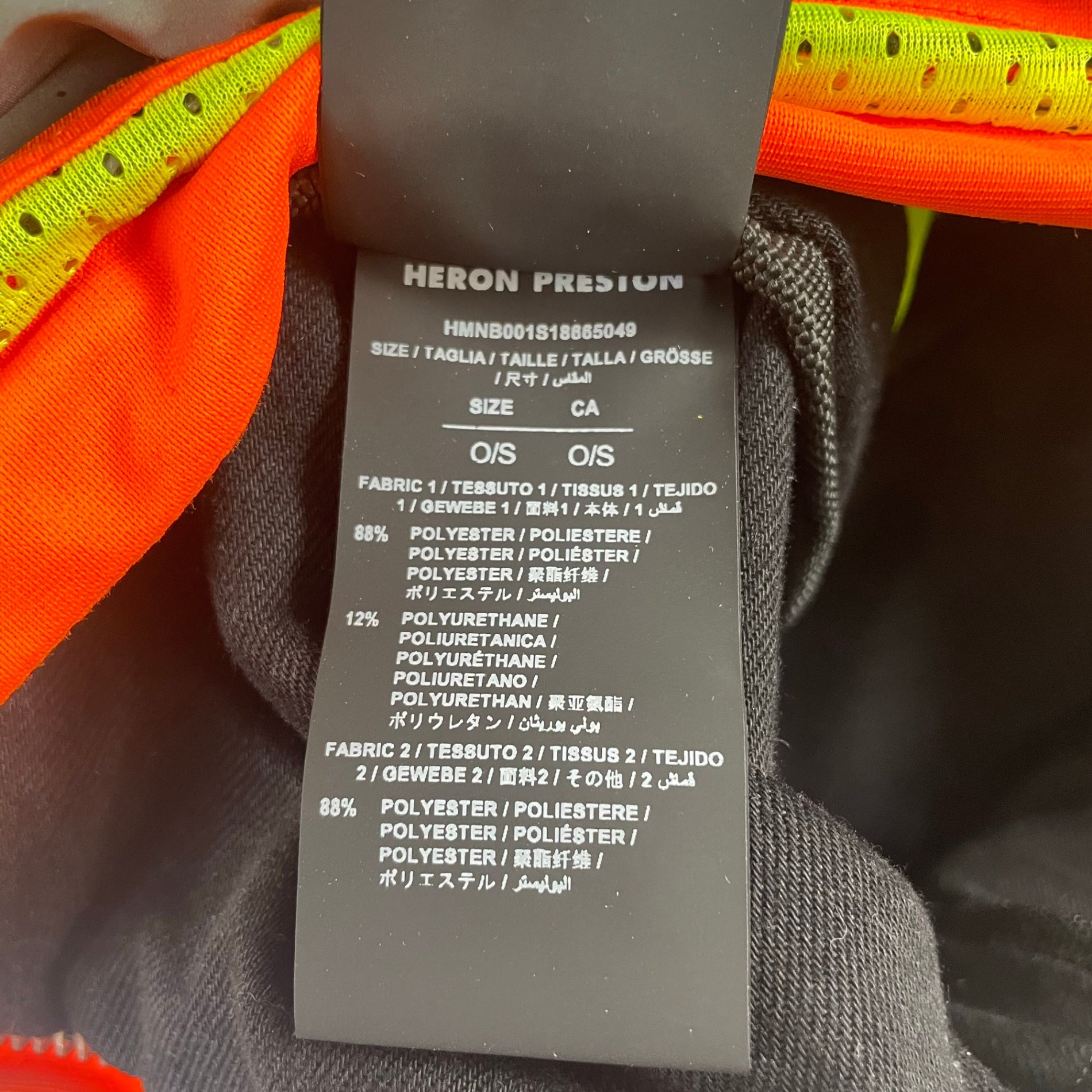 HERON PRESTON / 初期モデル DSNYバックパック 参考定価：100,000程度